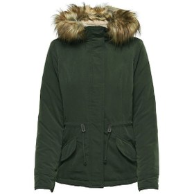 Resim Only Yeşil Kadın Günlük Mont 15158948-Pe Lucca Parka Jacket Oyw P 