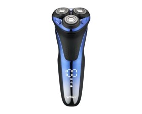 Resim Zenvia 3 Başlıklı Elektrikli Tıraş Makinesi Su Geçirmez Dijital Göstergeli 