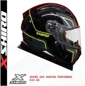 Resim Shiro SHIRO KASK 100115 FULLFACE HUNTER PERFORMC_L 