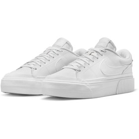 Resim Nike Wmns Court Legacy Lıft Kadın Beyaz Spor Ayakkabı 