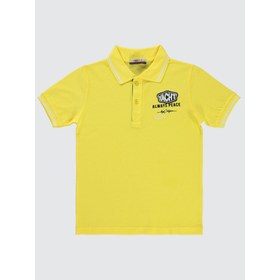 Resim Popito Erkek Çocuk Tişört 10-13 Yaş Sarı 