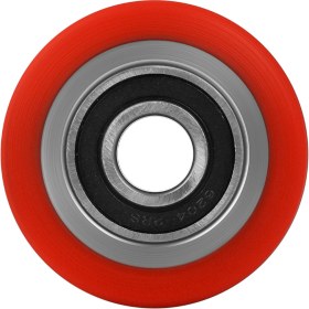 Resim Blackbird Home Rulmanlı Transpalet Tekeri 80X70 Poliüretan Kırmızı 