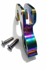 Resim SARİSSA BİSİKLET Salcano XRS 001 Bisiklet Aktarıcı Kulağı Kadro Kulağı Titanyum Rainbow Kadro Kulağı 