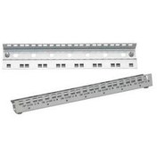 Resim Lande LN-PRF-CMD-20UD-ZN AKSESUAR 20U 19" cihaz montaj dikmeleri 1set=2ad. (Sol/sağ) Duvar tipleri ve Dikili Tipler için 