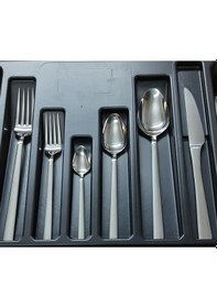 Resim Kardelen Çubuk 12 Kişilik 77 Parça Kaşık Çatal Bıçak Servis Set 