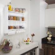 Resim Quickbuy Ahşap Mutfak Dolabı Terek Rafı Bahratlık Dekoratif Mutfak Eşya Düzenleyici Raf Organizer Mutfak Rafı 