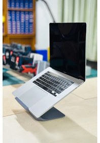Resim Apple Uyumlu MacBook Yükseltici Modern Stand Gri Pro Ve Air 