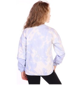 Resim Toontoy Kız Çocuk Magic Girl Nakışlı Sweatshirt Mavi 