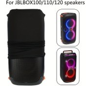 Resim JBL BOX100/110/120 Hoparlörler için Elastik Bağcıklı Kapaklar ile Uygun Hoparlör Kapakları ve Kapaklar 