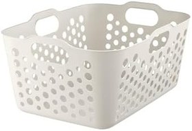 Resim Çamaşır sepeti, beyaz, 38 lt 