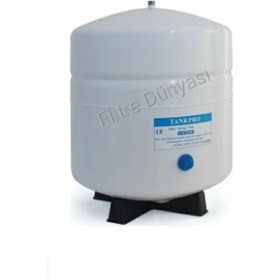 Resim Filtre Dünyası Tankpro Su Arıtma Cihazı Tankı 2.2 Galon 8Litre Su Deposu 