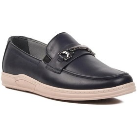 Resim Pierre Cardin 191074 Lacivert Hakiki Deri Erkek Casual Ayakkabı 001 