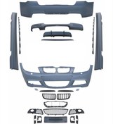 Resim CMG TUNİNG 3 Serısı E90 2007-2011 Için Uyumlu Lcı M-tech Body Kıt (ÖN-ARKA-YAN-PANJUR) 