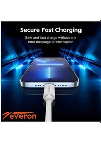 Resim Apple Uyumlu iPhone 15 Pro İle 25w Qc 3.4a Type C Şarj Adaptörü Evr-003 Beyaz 