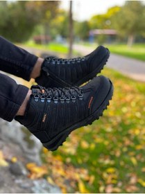 Resim Erkek Trekking Kürklü Soğuk Ve Suya Dayanıklı Fermuarlı Bot jotauzunbot 
