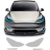 Resim Dashanshop Paıntvılle Tpu Tesla Model Y Film 8 5mil 4 Parça Güneşten Koruma Kolay Kurulum 