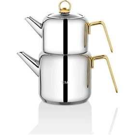 Resim Taç Hera Çaydanlık Takımı Gold Tac-5905 Gold 