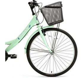 Resim Lotus 24 Jant Şehir Bisikleti (Mint Yeşil-Beyaz) 