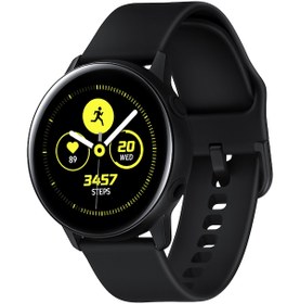 Resim Samsung Galaxy Watch SM-R500NZKATUR Active Akıllı Saat (Samsung Türkiye Garantili) Siyah 