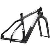 Resim Bisiklet Kadro Koruyucu Reflektif Gümüş Beyaz Sticker Set 