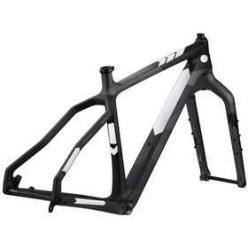 Resim Bisiklet Kadro Koruyucu Reflektif Gümüş Beyaz Sticker Set 