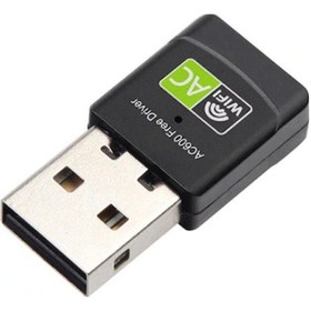 Resim Ally Çift Bant 600 Mbps 2.4 - 5 GHz USB Kablosuz Wi-Fi Adaptör 