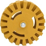 Resim Fortunelane 4 İnç 100mm Kauçuk Temizleme Tekerleği - 20mm Kalınlık, 180g Opp Paket 