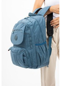 Resim 571 Collections Ultra Hafif Çok Cepli Su Geçirmez Sırt Çantası Unisex Mavi Model: 571-2e - Mavi 