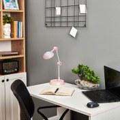 Resim Nisa Luce Ledli Masa Lambası - Pembe 