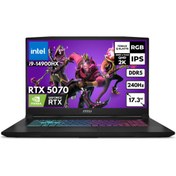 Resim MSI KATANA 17 i9-14900HX 32GB 4 TBSSD RTX5070 (8GB) 17.3" 2K QHD 240Hz Win11 Pro B14WGK-048XTRHMF32 