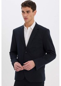 Resim DeFacto Modern Fit Astarlı Düğmeli Blazer Ceket C5990AX25SPNV253 