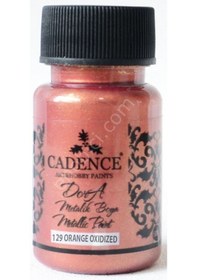 Resim 129 Oksit Turuncu Cadence Dora Metalik Boya 50Ml Cc 
