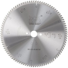 Resim Genel Markalar 300x3,2x30 Z 60 Diş Trf Dişli Elmas Uçlu Hassas Kesim Daire Testere 