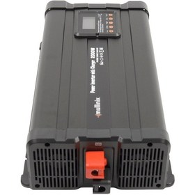 Resim Mullinix Nfs 2000w 12v 25a Şarjlı Ups Transfer Switchli Tam Sinüs İnvertör 