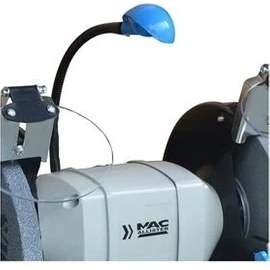 Resim Mac Allister 400 Watt 200 mm Lambalı Çark Taş Motoru Saçaklı Fırça Hediyeli 