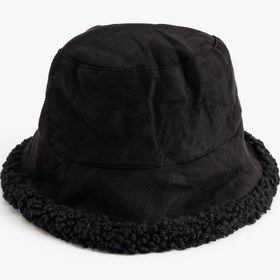 Resim Kadın Peluş Bucket Şapka 