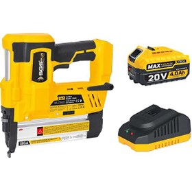 Resim SGS 5165 Profesyonel Kablosuz Akülü 20V 4.0 Ah Zımba ve Çivi Tabancası Seti 