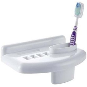 Resim opencart Yeni Banyo Diş Macunu Diş Fırçası Tutacağı Bardağı Fırçalık Stand !!! 