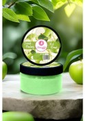 Resim Yeşil Elma Canlandırıcı & Yumuşatıcı El Ayak Tırnak Bakım Manikür Pedikür Peeling 200ml 