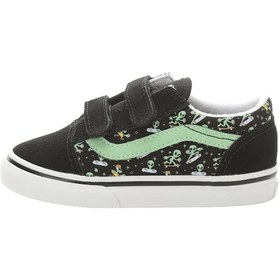 Resim 000ctgyj71-r Vans Old Skool V Bebek Spor Ayakkabı Siyah 000ctgyj71-r Siyah 