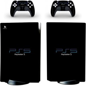 Resim Kt Grup Ps5 Logo Playstation 5 Dijital Versiyon Sticker Kaplama Seti 