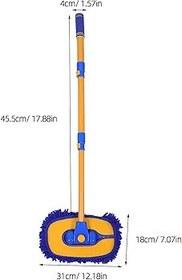 Resim iplusmile Teleskopik Saplı Araba Yıkama Fırçası Paspası - Araba Fırçası Toz Alma Aleti - Dış ve İç Mekan Aleti - Kamyon Yıkama Temizlik Paspası 