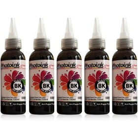 Resim Mena Rise SanseraShop Epson Uyumlu Kuşe Mürekkebi, 500 Ml. Siyah Kuşe Matbaa Mürekkebi 1117518 