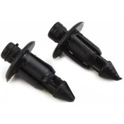 Resim Lasonstiges Klipsler, Klipsler, Bileşenler, Kullanımı Kolay, Plastik Perçin Değişimi İçin Pratik Yedek Parçalar, 50 Adet.honda İçin 6mm Siyah 