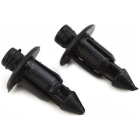 Resim Lasonstiges Klipsler, Klipsler, Bileşenler, Kullanımı Kolay, Plastik Perçin Değişimi İçin Pratik Yedek Parçalar, 50 Adet.honda İçin 6mm Siyah 