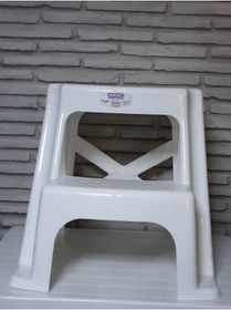 Resim Sağlam Işıksanpls. Basamaklı Tabure Beyaz 