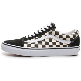 Resim Vans Ua Old Skool Damalı Sneaker Siyah 