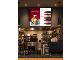 Resim Tcl Tmn 43” 2x1 Digital Menüboard Paketi | Profesyonel Signage Ekran Sistemi 