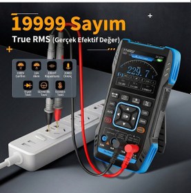 Resim Fnırsı 2c53t El Tipi 3'ü 1 Arada Osiloskop Multimetre Sinyal Jeneratörü 