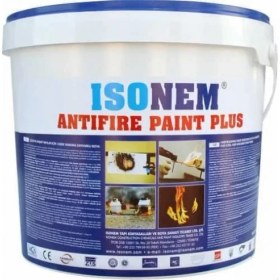 Resim Isonem Antifire Paint Plus 120 Dk Yangına Dayanıklı Boya 18 kg 